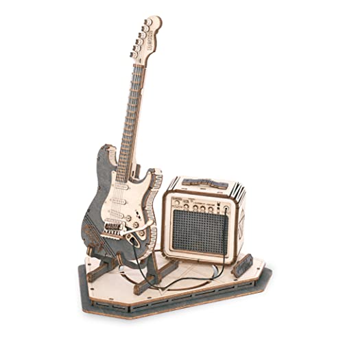 Puzzle 3D guitarra clásica – Arma la melodía en cuerpo de madera