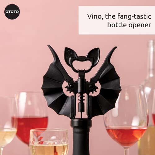Abridor Vino Spooky el Murciélago – El vampiro del corcho y la chapa