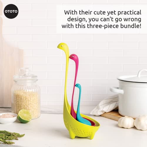 Set Familia Nessie – Tres monstruos míticos para tu cocina