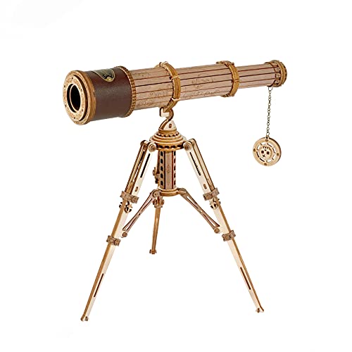Puzzle 3D telescopio funcional – Observa el mundo desde tu escritorio