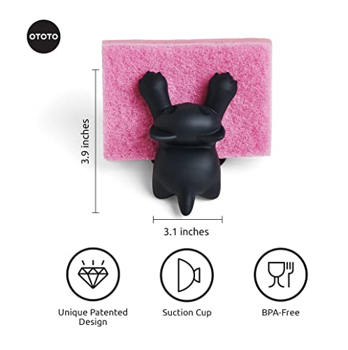 Soporte de esponja Scrubby – El gato que cuida tu fregadero