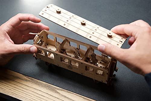 Puzzle 3D tren Hogwarts Express – El tren mágico de Harry Potter para montar con detalle