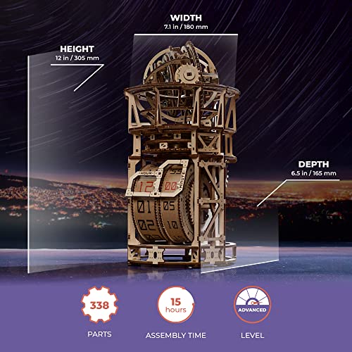 Puzzle 3D reloj astronómico – Marca tu tiempo mirando las estrellas