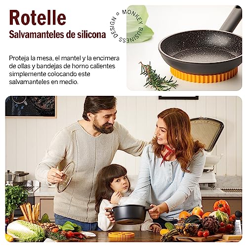 Salvamanteles Rotelle – Pasta gigante para platos calientes