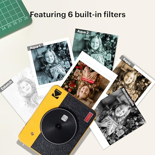 Kodak Mini Shot 3 Retro – Cámara e impresora en un clic vintage