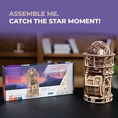 Puzzle 3D reloj astronómico – Marca tu tiempo mirando las estrellas