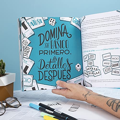 Cuaderno de lettering creativo – Crea palabras con tu propio estilo