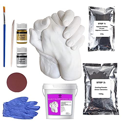 Kit de molde de manos – Amor que se esculpe para siempre