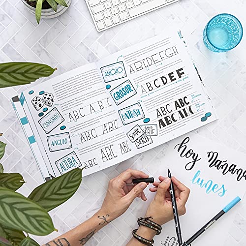 Cuaderno de lettering creativo – Crea palabras con tu propio estilo