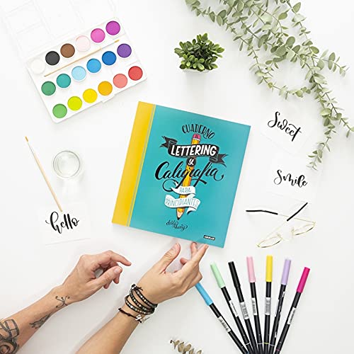 Cuaderno de lettering creativo – Crea palabras con tu propio estilo