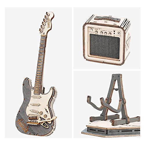 Puzzle 3D guitarra clásica – Arma la melodía en cuerpo de madera