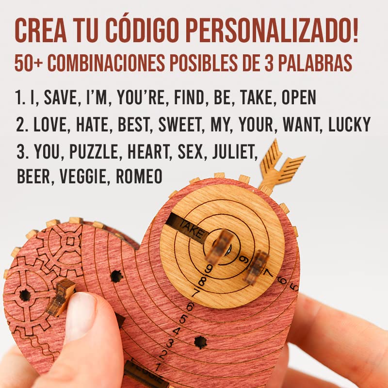 Caja Tin Woodman’s Heart – Un código, un secreto, un corazón