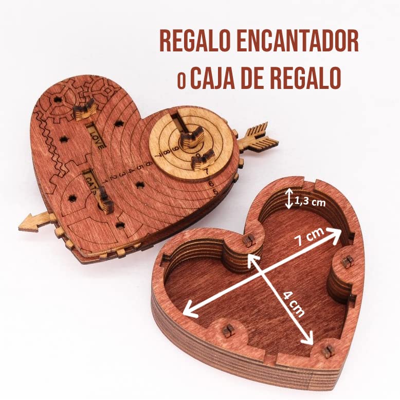 Caja Tin Woodman’s Heart – Un código, un secreto, un corazón