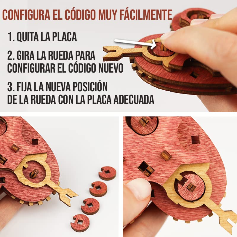 Caja Tin Woodman’s Heart – Un código, un secreto, un corazón