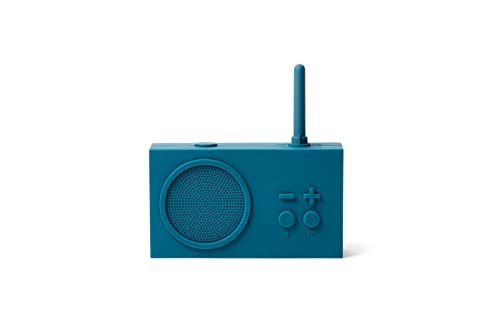 Lexon TYKHO 3 Radio FM + Altavoz Bluetooth Duck Azul (Azul)