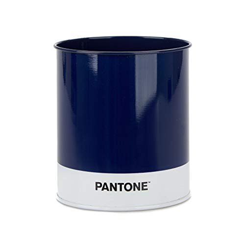 Balvi Portalápices Pantone Color Azul Organizador Escritorio Ten Tus Bolis, lápices y Plumas ordenado