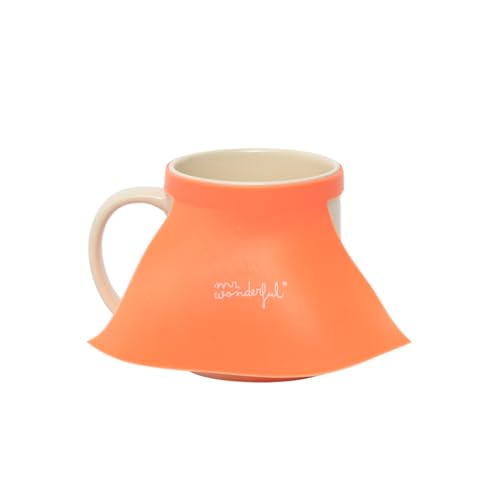 Mr. Wonderful - Taza con capa - Eres una supermamá - Regalo para mamá - Taza de Cerámica - Incluye un Textito para Rellenar