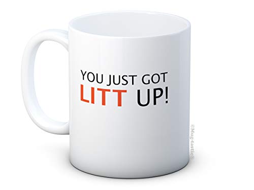 You Just Got LITT Up - Suits - Taza De Café De Cerámica