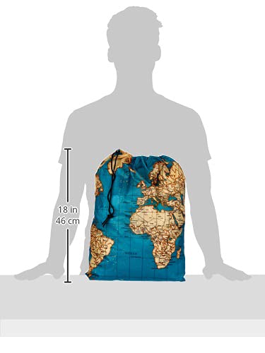 Bolsa con mapa – Viajes, lona y ganas de aventura