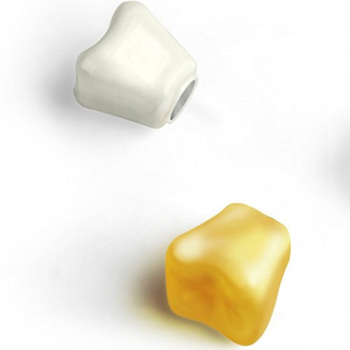 Imanes con forma de dientes – 5 dientes blancos ¡y un diente dorado!