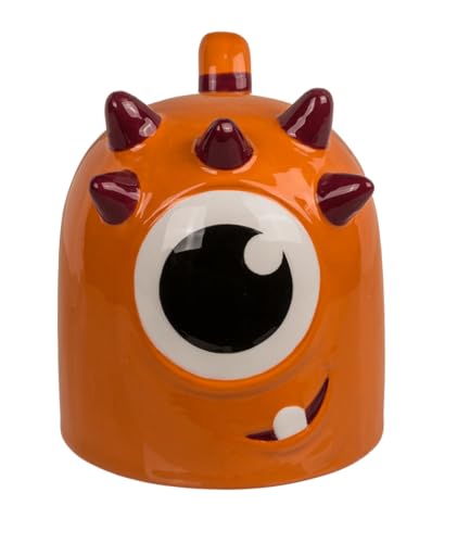 Taza monstruo Mandarino – Naranja, glotón y con sed infinita