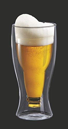 Vaso con efecto cerveza flotante – Bebidas que parecen levitar