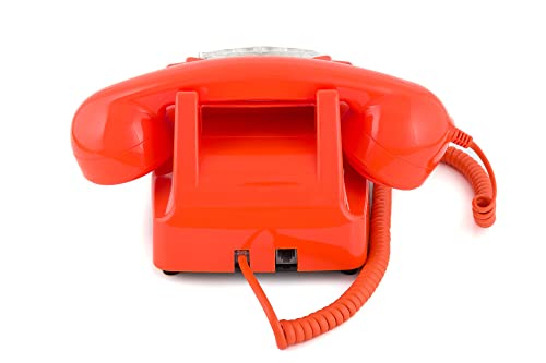 Teléfono fijo retro GPO 746 – Disco, espiral y timbre con nostalgia