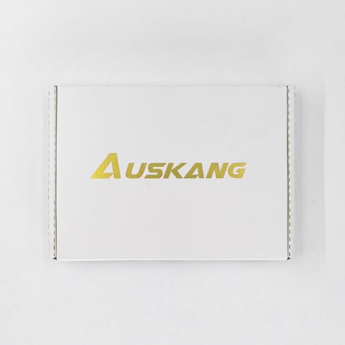 Batería Externa Auskang Power Bank de 5000mAh con Cable de Carga Incorporado - Ultra Delgada y Súper Ligera - Powerbank Compatible con iPhone (Excepto Serie 15) - Blanco