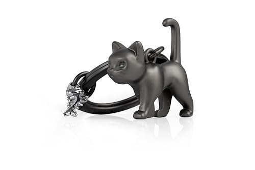 Llavero gato negro – Siempre al acecho de tu llavero