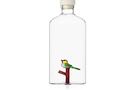 Botella con pájaro – Un sorbo con alas