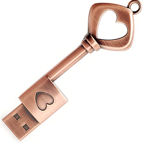 USB llave corazón vintage – Para guardar lo que de verdad importa