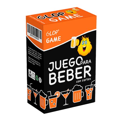 Glop Game - Juegos de Mesa - Juegos para Beber - Juegos de Cartas para Fiestas - Regalos Originales Hombres, Mujeres, Pareja, Amigo, Amiga - Regalo Divertido - Amigo Invisible