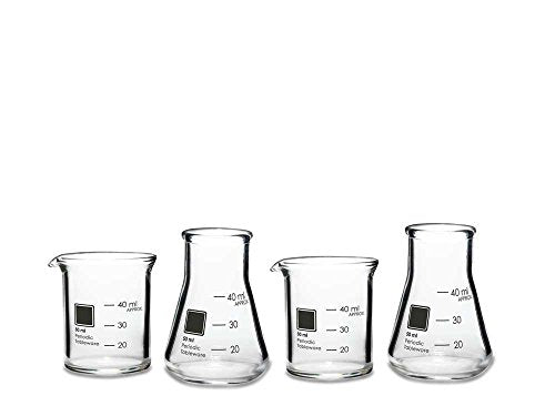 Vasos de chupito de laboratorio – Química pura en cada trago