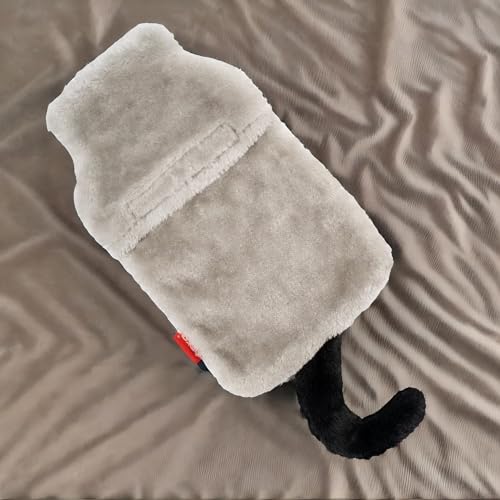 soxo Peluche Bolsa Agua Caliente Hot Water Bottle With Cover Bolsas De Agua Caliente Para Cama Gato Cola