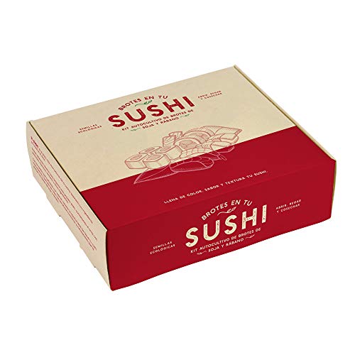 Kit de brotes para sushi – Cultiva sabor crujiente para tu maki casero