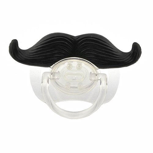 Chupete con bigote – El caballero ha nacido