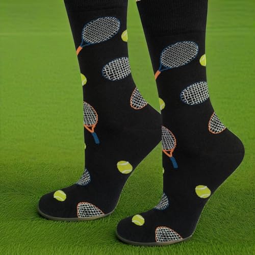 soxo Sport Calcetines Hombre Divertidos Algodon Regalos Originales Regalo Hombres 40-45 Tennis Club