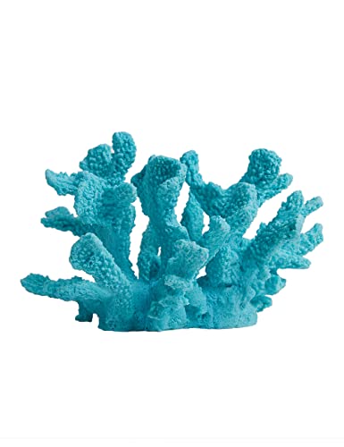 HAUCOZE Escultura Decorativa Coral Figura Estatua Resina Regalo 21cm