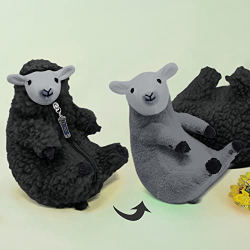 Peluche oveja negra desmontable – Una esquila con mucho carácter