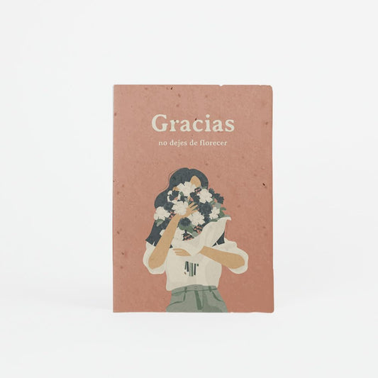 Postal Plantable Gracias – La Gratitud que Florece