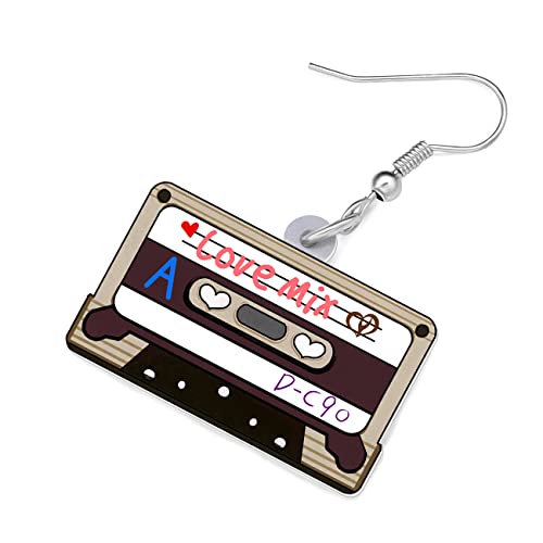 Pendientes Cassette retro – Vuelve el hit de los 90