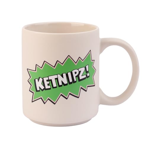 Grupo Erik Taza Ketnipz Premium - Taza desayuno - Taza cerámica 380ml - Taza te - Taza café - Tazas de café