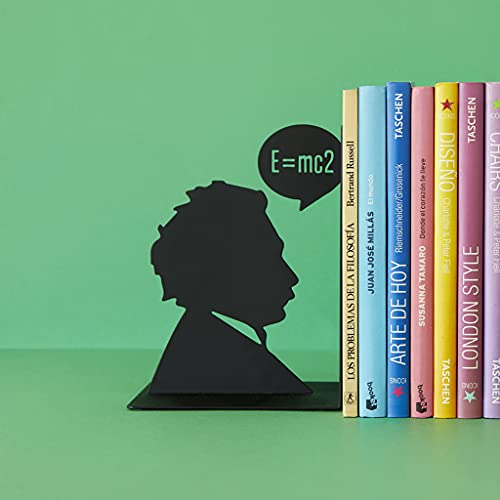 Sujetalibros Einstein – Genialidad que sostiene tus ideas