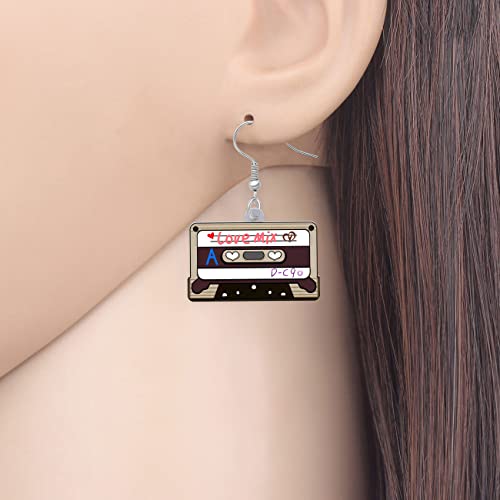 Pendientes Cassette retro – Vuelve el hit de los 90