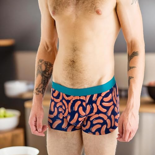 soxo Lata Calzoncillos Hombre Boxer Algodon Boxers Deportivos Regalos Originales L Chicken Sausages