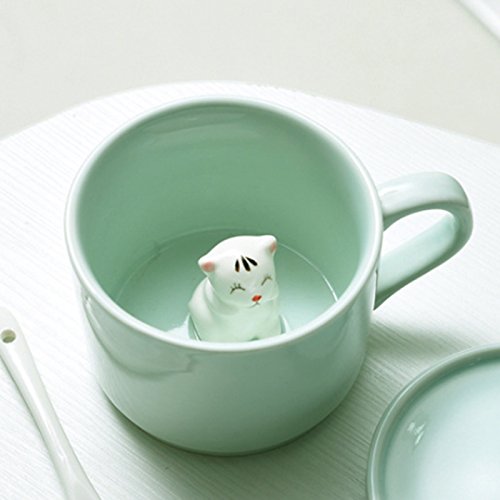 Tazas de cerámica 230ml (Gato)