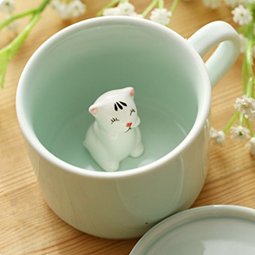 Taza con gato oculto – Sorpresa felina en cada sorbo