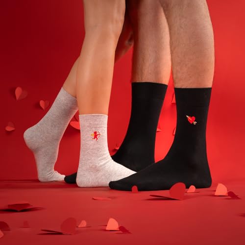 soxo Conjunto De San Valentin Calcetines Mujer Divertidos Regalos Para Hombre Originales Regalo 35-40/40-45