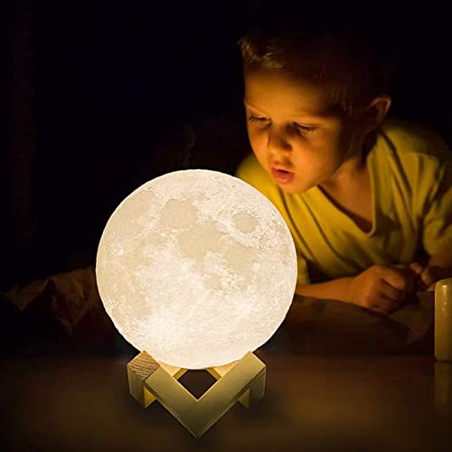 Lámpara luna 3D – Una esfera para soñar despierto