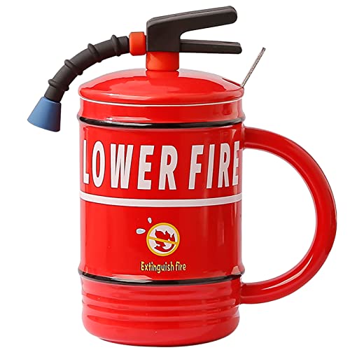 Taza extintor – Apaga el sueño con café